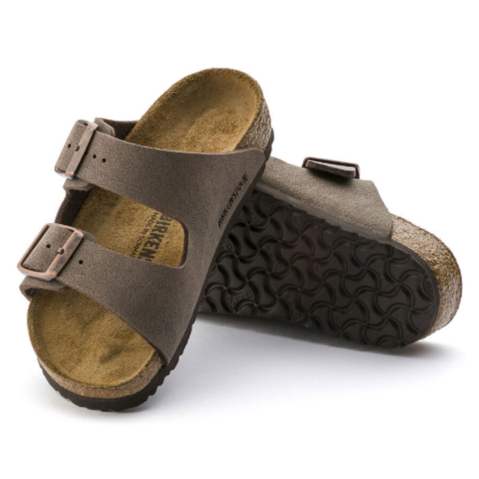 BIRKENSTOCK Sandals Arizona Kids Birkibuc Mocha Arizona Kids Birkibuc Mocha