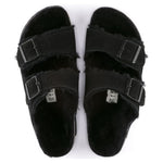 BIRKENSTOCK Sandals Arizona Shearling Suede Black Arizona Shearling Suede Black