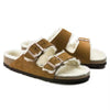 BIRKENSTOCK Sandals Arizona Shearling Suede Mink Arizona Shearling Suede Mink