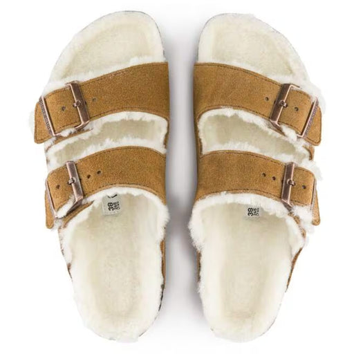 BIRKENSTOCK Sandals Arizona Shearling Suede Mink Arizona Shearling Suede Mink