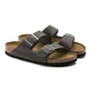BIRKENSTOCK Sandals Arizona Soft Footbed Oiled Leather Iron Arizona Soft Footbed Oiled Leather Iron