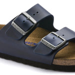 BIRKENSTOCK Sandals Arizona Soft Footbed Oiled Nubuck Leather Blue Arizona Soft Footbed Oiled Nubuck Leather Blue