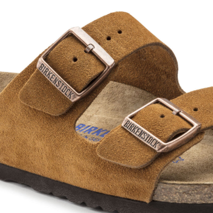 BIRKENSTOCK Sandals Arizona Soft Footbed Suede Mink Arizona Soft Footbed Suede Mink