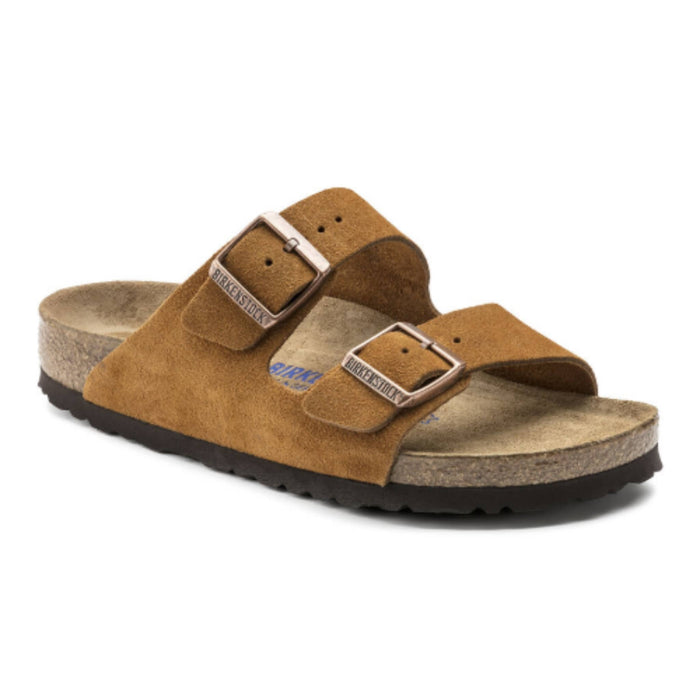 BIRKENSTOCK Sandals Arizona Soft Footbed Suede Mink Arizona Soft Footbed Suede Mink