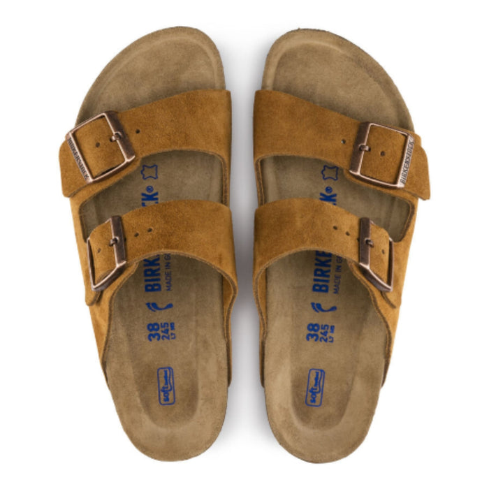BIRKENSTOCK Sandals Arizona Soft Footbed Suede Mink Arizona Soft Footbed Suede Mink
