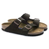 BIRKENSTOCK Sandals Arizona Suede Mocha Soft Footbed Arizona Suede Mocha Soft Footbed