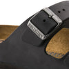 BIRKENSTOCK Sandals Birkenstock Unisex Arizona Oiled Leather Black Birkenstock Unisex Arizona Oiled Leather Black