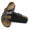 BIRKENSTOCK Sandals Florida Black Soft Footbed Oiled Leather Florida Black Soft Footbed Oiled Leather