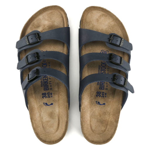 BIRKENSTOCK Sandals Florida Soft Footbed Birko-Flor Blue Florida Soft Footbed Birko-Flor Blue