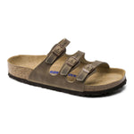 BIRKENSTOCK Sandals Florida Soft Footbed Oiled Leather Tobacco Brown Florida Soft Footbed Oiled Leather Tobacco Brown