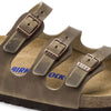 BIRKENSTOCK Sandals Florida Soft Footbed Oiled Leather Tobacco Brown Florida Soft Footbed Oiled Leather Tobacco Brown