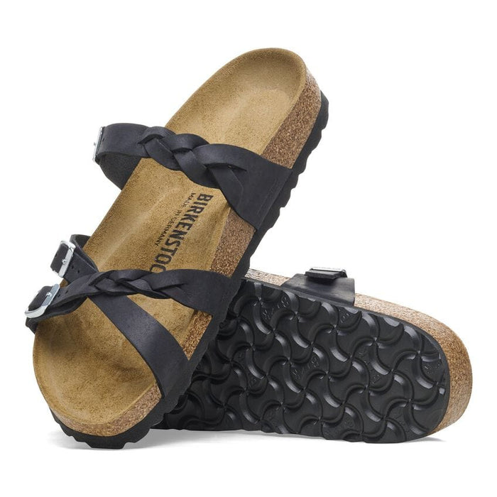BIRKENSTOCK Sandals Franca Braided Oiled Leather Franca Braided Oiled Leather