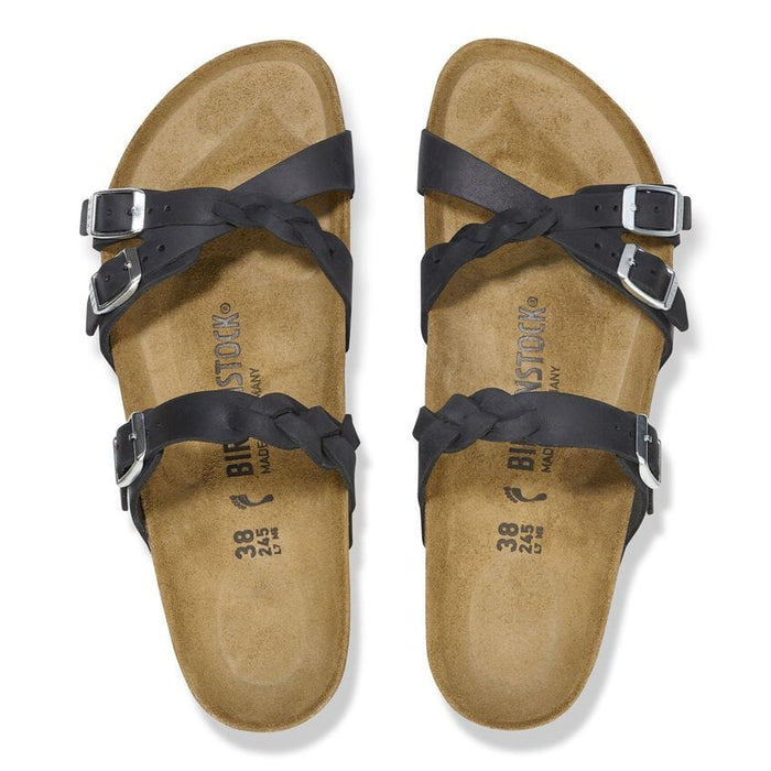 BIRKENSTOCK Sandals Franca Braided Oiled Leather Franca Braided Oiled Leather