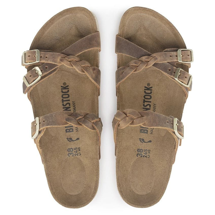 BIRKENSTOCK Sandals Franca Braided Oiled Leather Franca Braided Oiled Leather