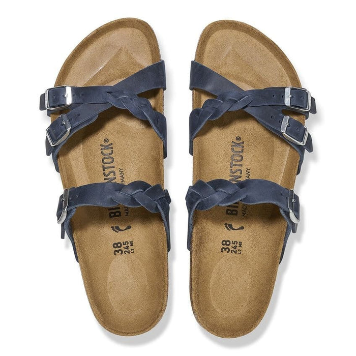 BIRKENSTOCK Sandals Franca Braided Oiled Leather Franca Braided Oiled Leather
