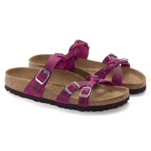 BIRKENSTOCK Sandals Franca Braided Oiled Leather Franca Braided Oiled Leather