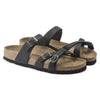 BIRKENSTOCK Sandals Franca Oiled Leather Black Franca Oiled Leather Black