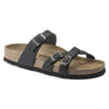 BIRKENSTOCK Sandals Franca Oiled Leather Black Franca Oiled Leather Black