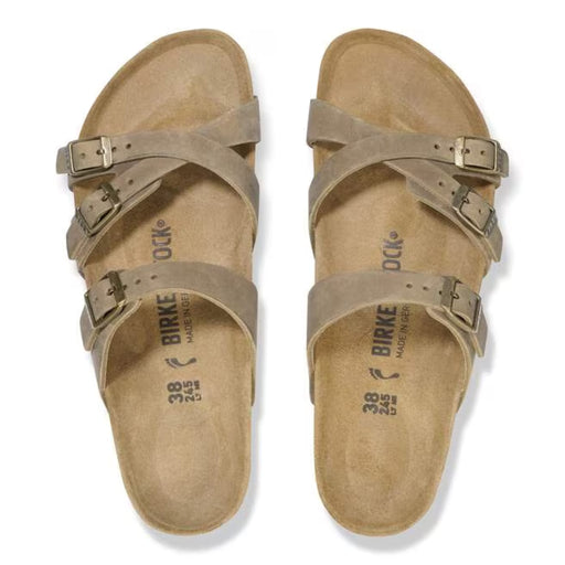 BIRKENSTOCK Sandals Franca Oiled Leather Tobacco Brown Franca Oiled Leather Tobacco Brown