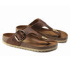 BIRKENSTOCK Sandals Gizeh Big Buckle Oiled Nubuck Leather Cognac Gizeh Big Buckle Oiled Nubuck Leather Cognac