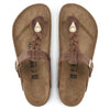 BIRKENSTOCK Sandals Gizeh Braided Oiled Leather Cognac Gizeh Braided Oiled Leather Cognac