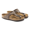 BIRKENSTOCK Sandals Gizeh Kids Birkibuc Mocha Gizeh Kids Birkibuc Mocha