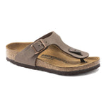 BIRKENSTOCK Sandals Gizeh Kids Birkibuc Mocha Gizeh Kids Birkibuc Mocha