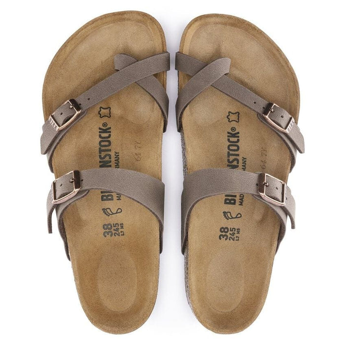 BIRKENSTOCK Sandals Mayari Birkibuc Mocha Mayari Birkibuc Mocha