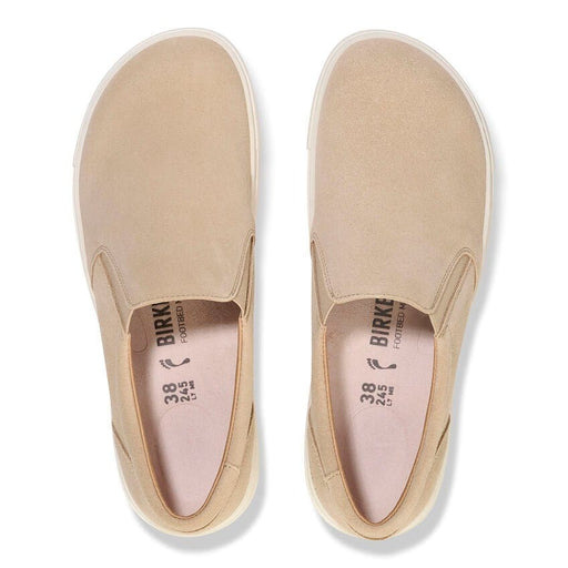 BIRKENSTOCK SHOES Oswego Suede Leather Sandcastle Oswego Suede Leather Sandcastle / Regular / Wide