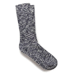 BIRKENSTOCK SOCKS 36-38 / Blue/White Cotton Slub Men  Cotton-Polyamide-Elastane 81730619 Cotton Slub Men  Cotton-Polyamide-Elastane / Black