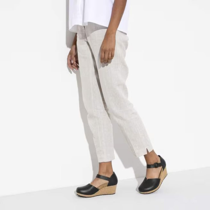 BIRKENSTOCK Wedge Mary Ring Buckle Black Mary Ring Buckle Black