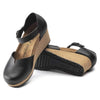 BIRKENSTOCK Wedge Mary Ring Buckle Black Mary Ring Buckle Black