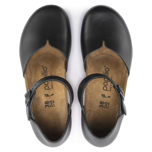 BIRKENSTOCK Wedge Mary Ring Buckle Black Mary Ring Buckle Black