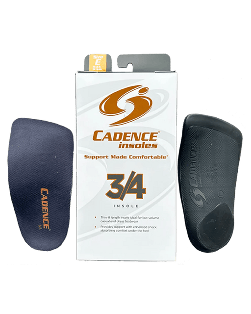 CADENCE INSOLES Y/M 3.5-4.5 - Y/W 4.5-5.5 CADENCE 3/4 752830548671 CADENCE 3/4