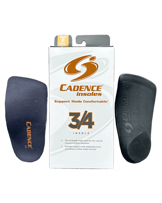 CADENCE INSOLES Y/M 3.5-4.5 - Y/W 4.5-5.5 CADENCE 3/4 752830548671 CADENCE 3/4