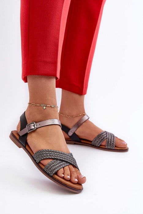 Serelvia Minimal Strap Sandals