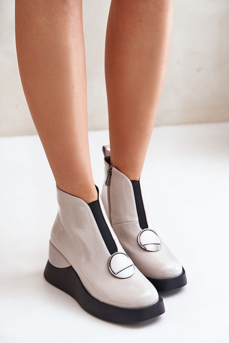 Bravina Platform Ankle Boots