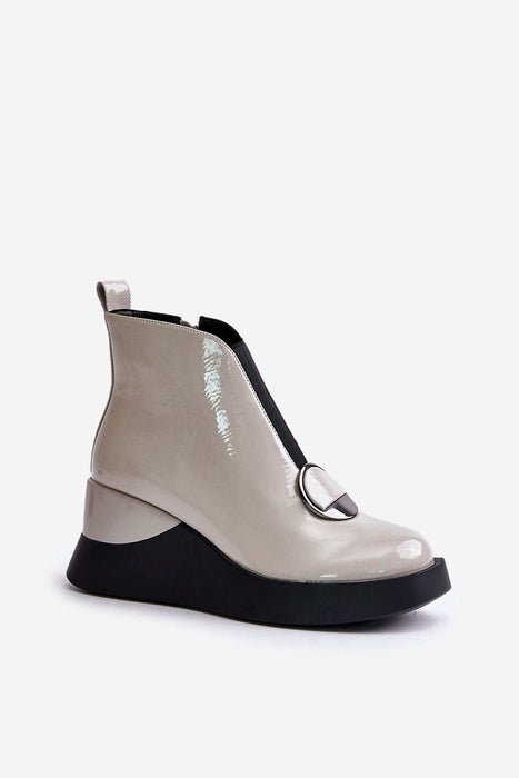 Bravina Platform Ankle Boots