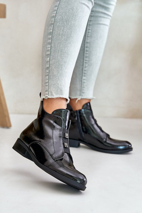 Ervalyn Tall Suede Zip-Up Boots
