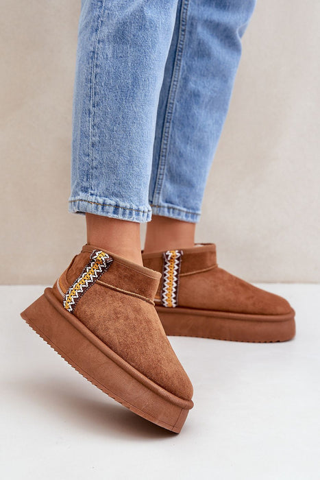 Azmira Aztec Platform Snow Boots