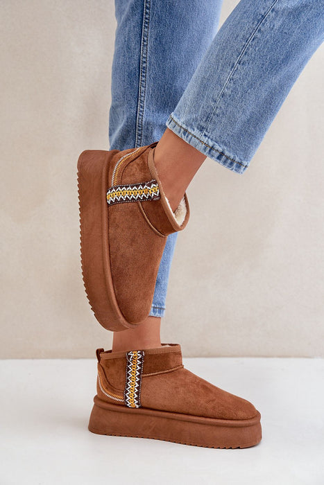 Azmira Aztec Platform Snow Boots