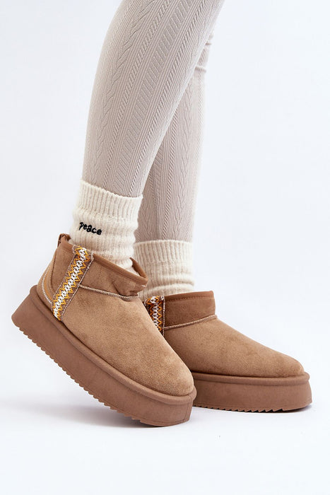 Azmira Aztec Platform Snow Boots