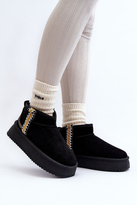Azmira Aztec Platform Snow Boots