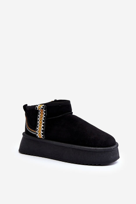 Azmira Aztec Platform Snow Boots