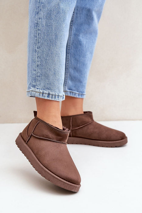 Morvenna Fur-Lined Suede Snow Boots