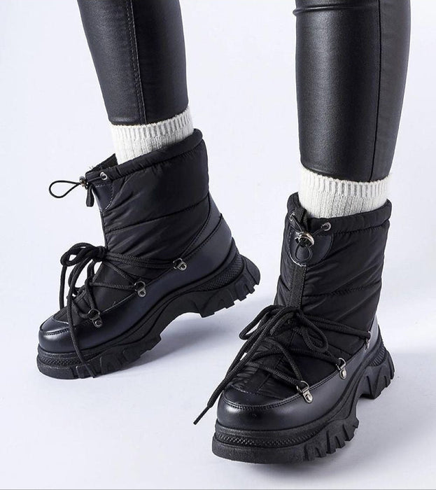 Eldarien Lace-Up Snow Boots