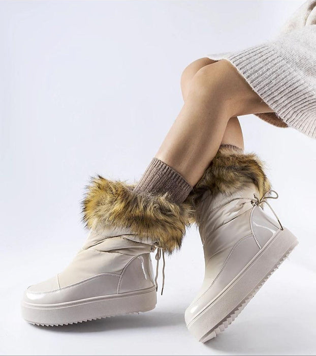 Igne Fur-Lined Winter Boots