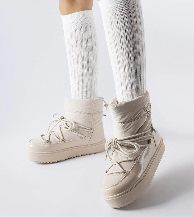 Tharima insulated slip-on snow boots