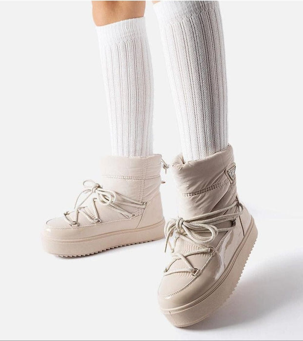 Tharima insulated slip-on snow boots