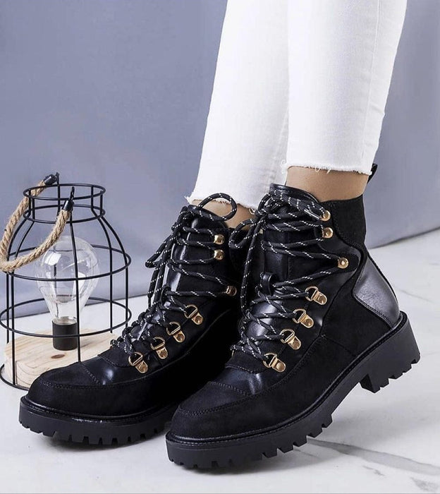 Maelira insulated lace-up boots